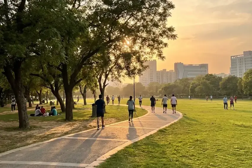 Leisure Valley Park, Gurugram