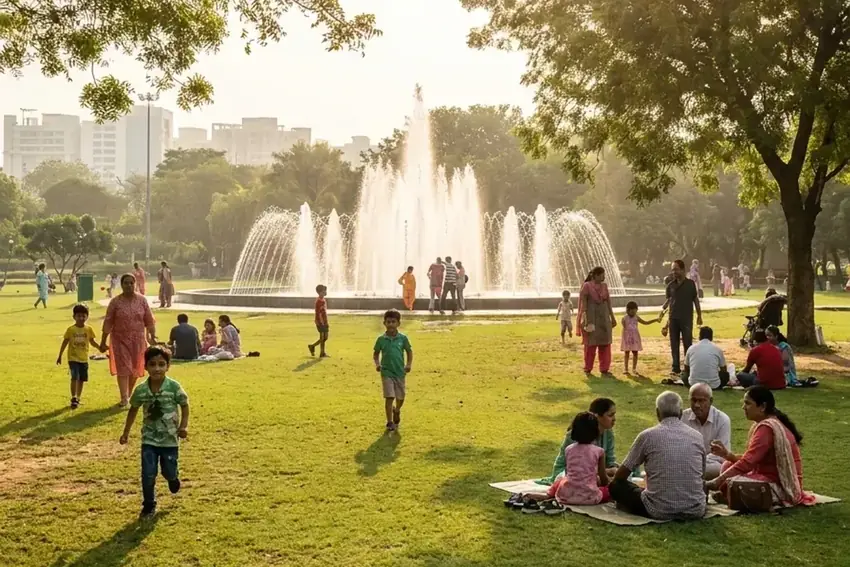 Leisure Valley Park Gurugram