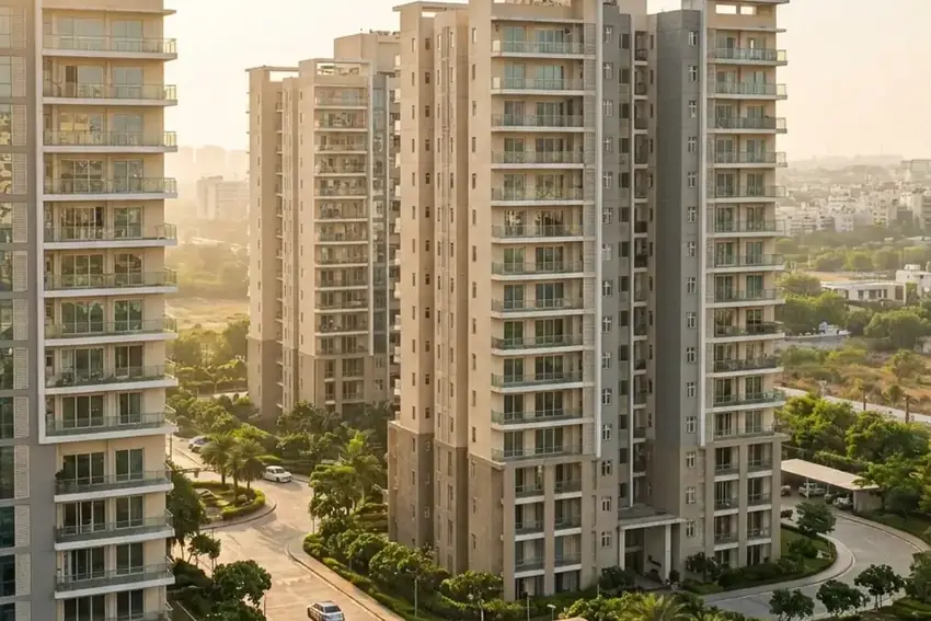 DLF Phase 2 / 3 apartment towers Gurugram